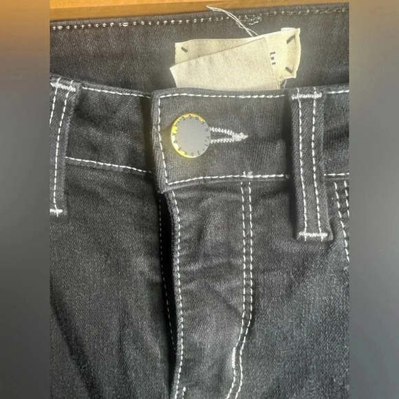 L'AGENCE Margot Skinny High Rise Noir Contrast 24 - Picture 3 of 6